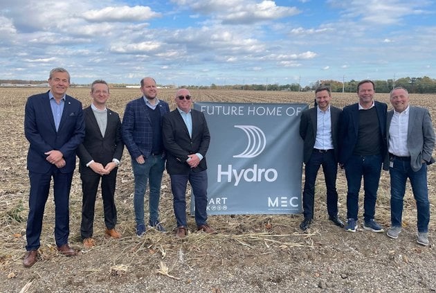 Hydro’s aluminum technology centre to be relocated and expanded in Cassapolis, adding 500,000 tonnes of extrusion ingot capacity