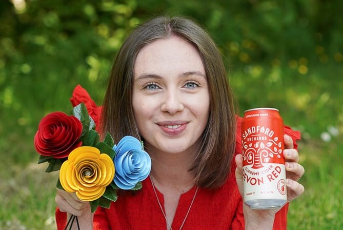 Forever Blooms recycles 100,000 aluminium cans to create fast-selling floral artwork