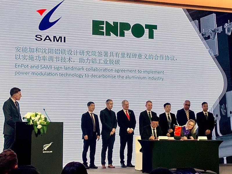 SAMI and EnPot sign intention to cooperate agreement in Beijing