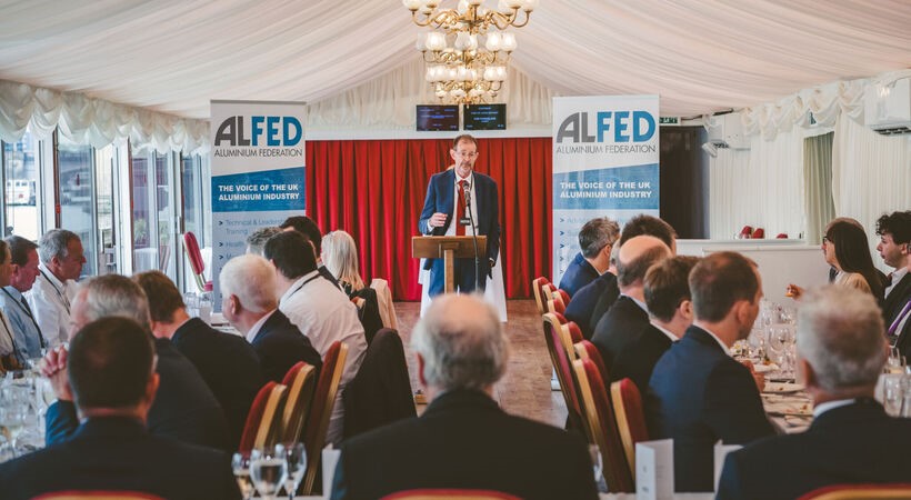 ALFED’s House of Lord Lunch discussed challenges affecting the aluminium industry