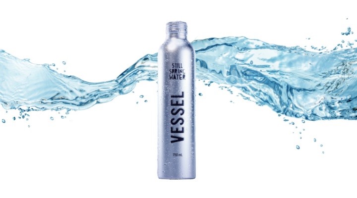 Giovanni Testini and Jason Haggar launch Australia’s first 750ml aluminium bottled water