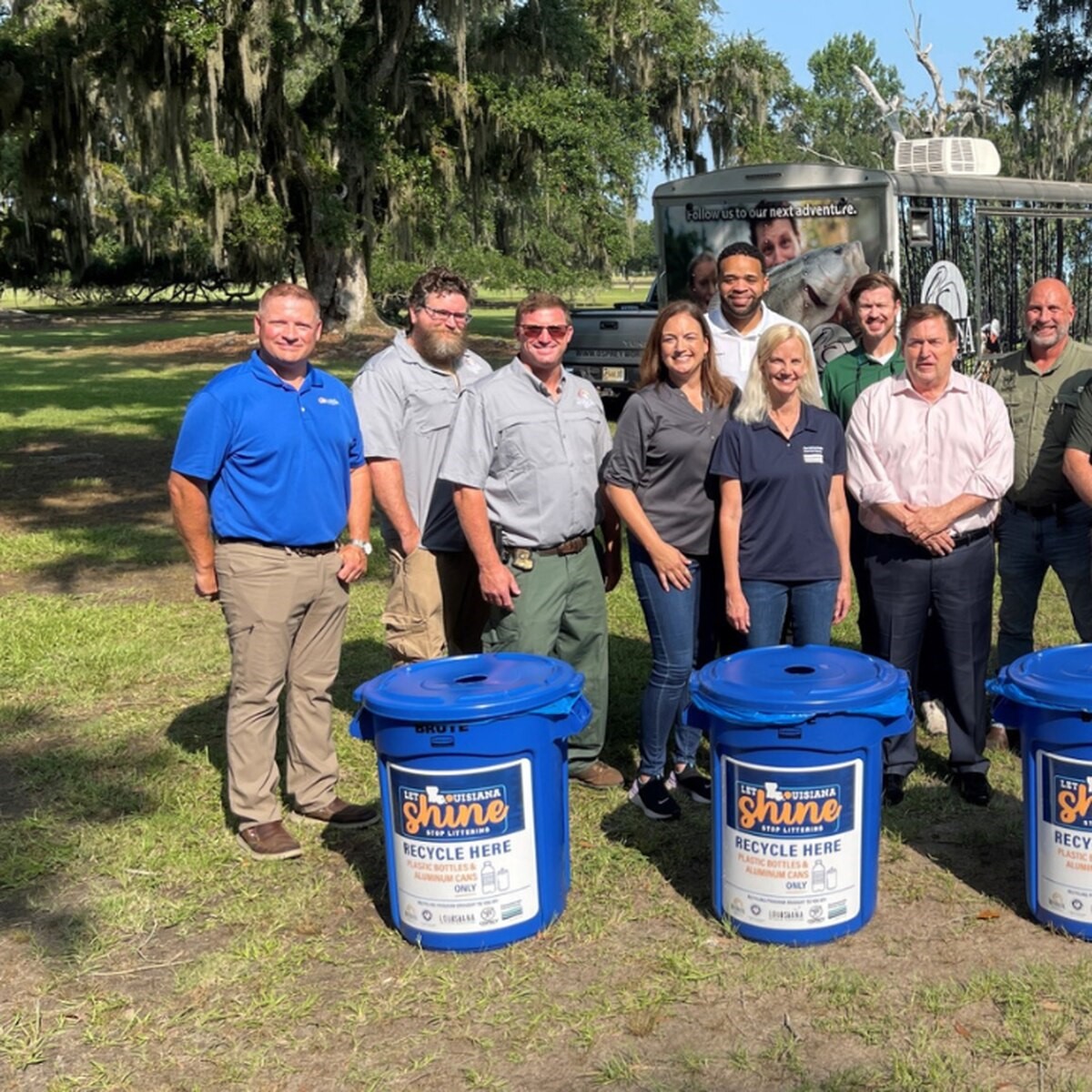 Louisiana Office of State Parks introduce a new aluminium can recycling initiative