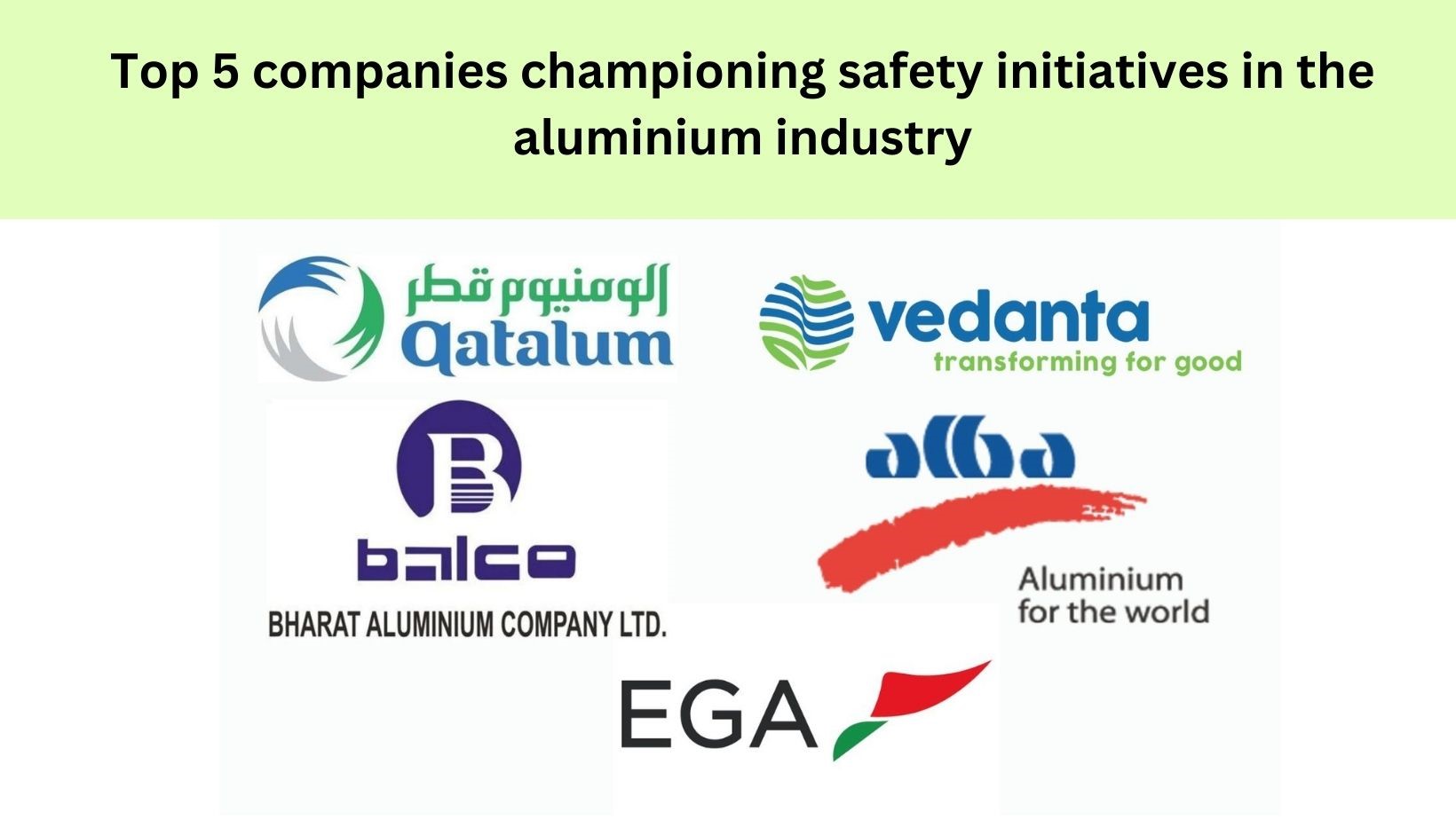 Top 5 companies championing safety initiatives in the aluminium industry