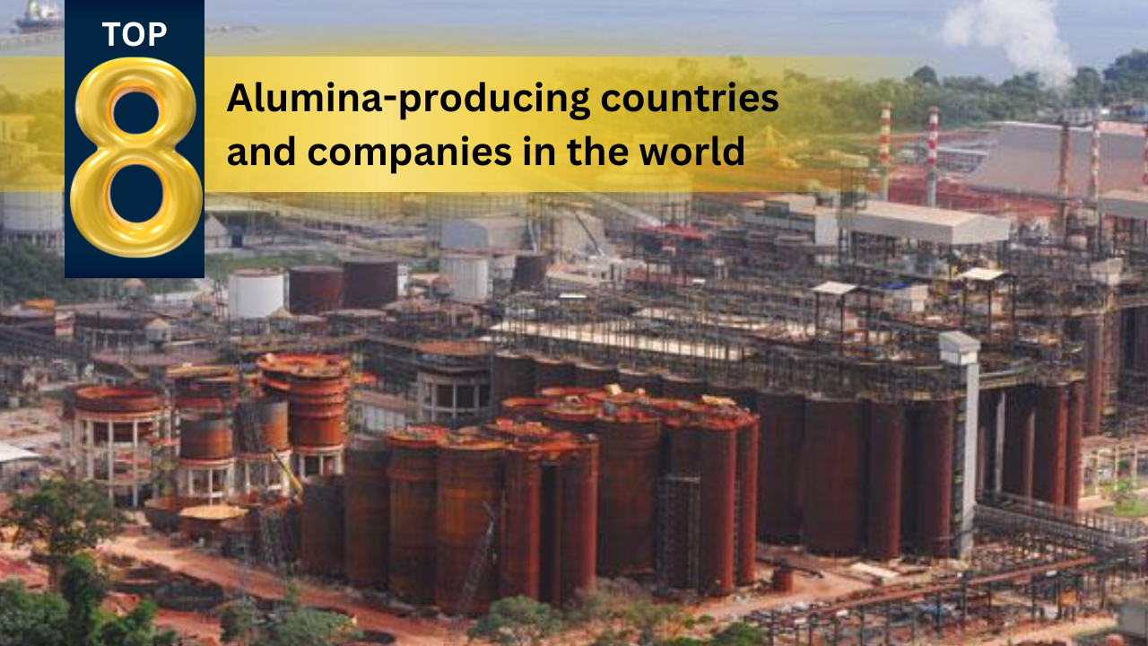 Top 8 alumina-producing countries and companies in the world