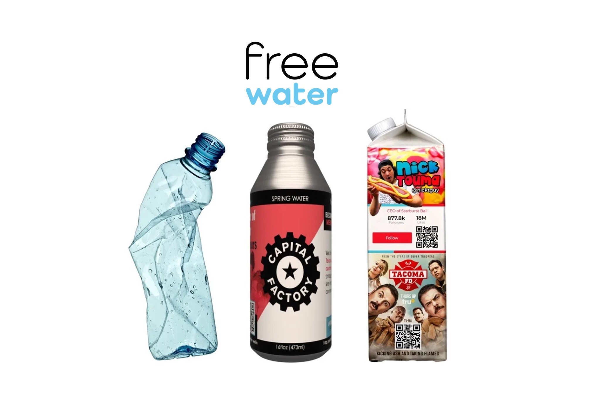 FreeWater, creating waves of sustainability and philanthropy by distributing free aluminium