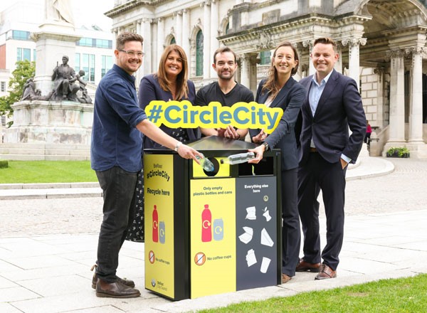 Belfast launches #CircleCity campaign with Coca-Cola to recycle aluminium cans on-the-go