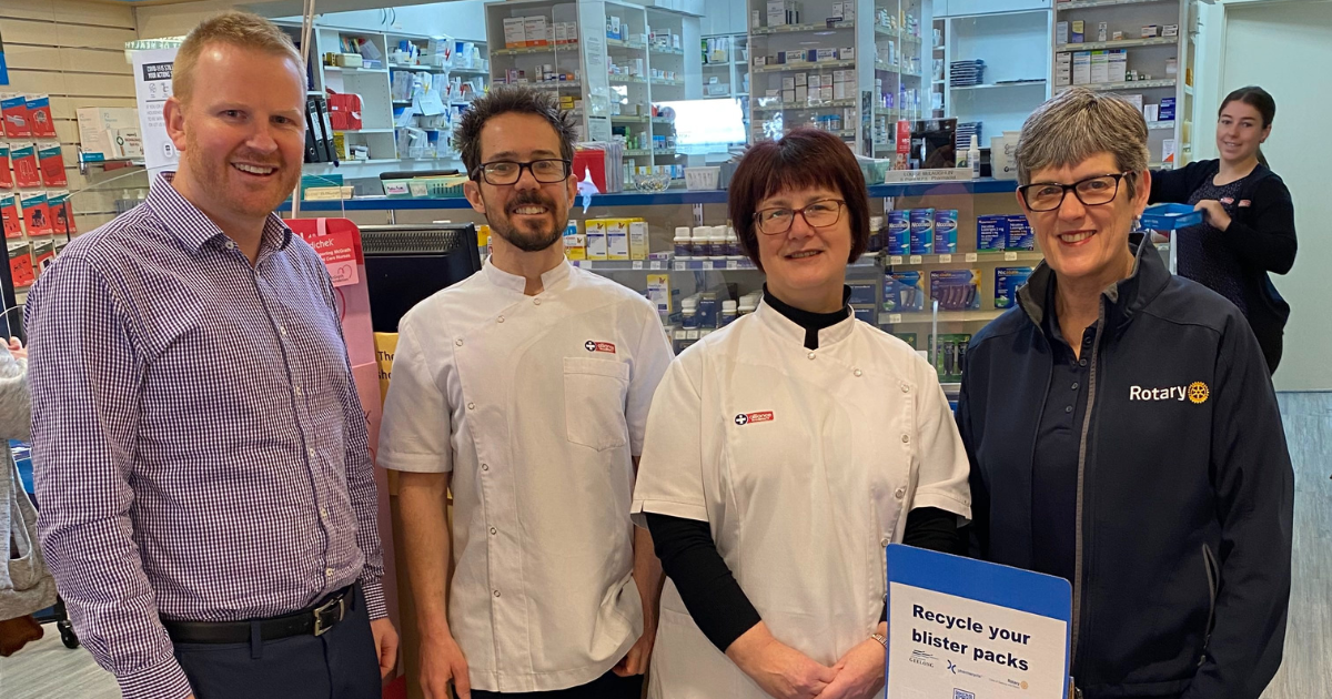 Greater Geelong initiates blister pack waste recycling drive with Pharmacycle 