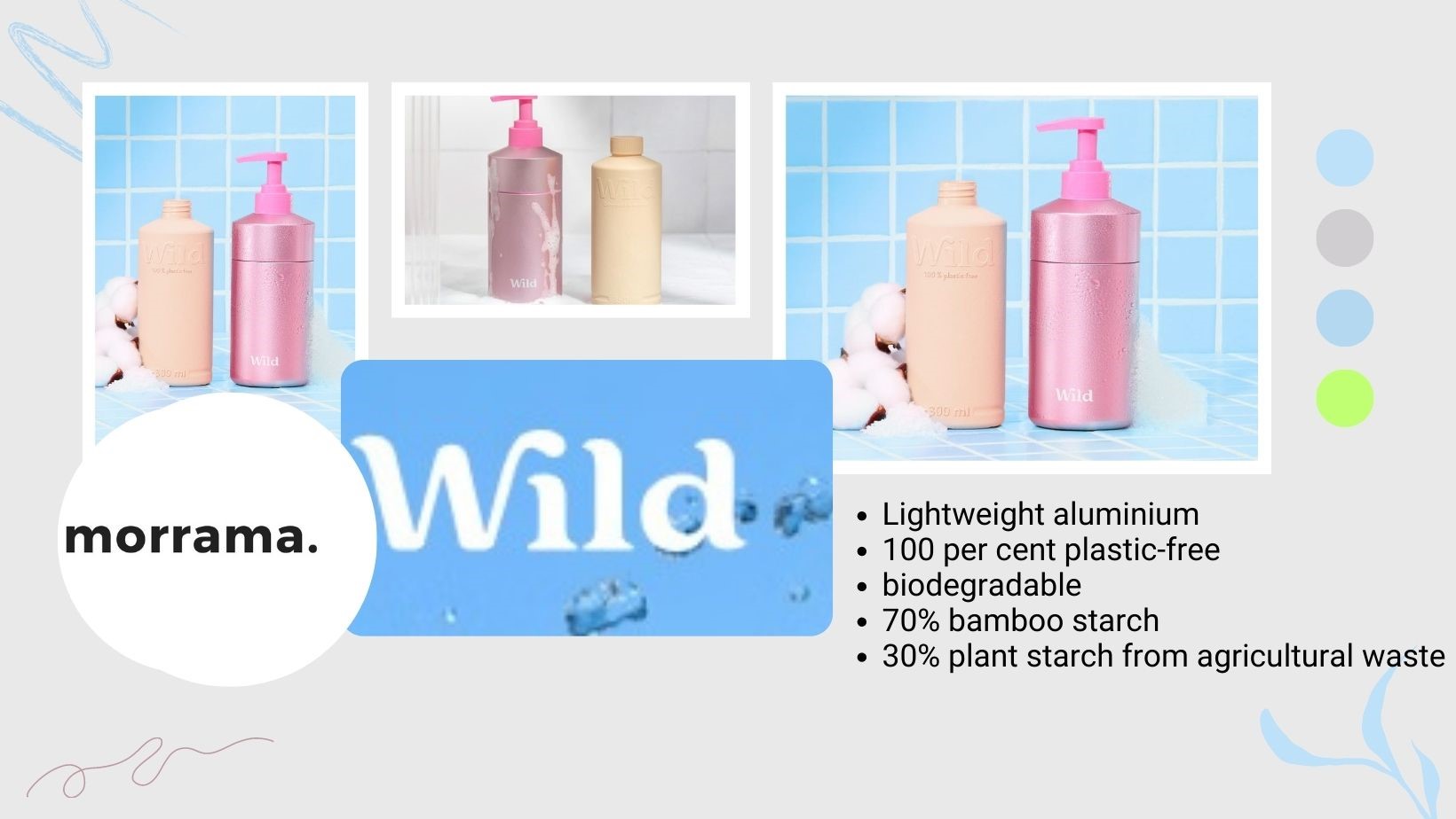 Cosmetic startup Wild chooses aluminium packaging for its new line of products