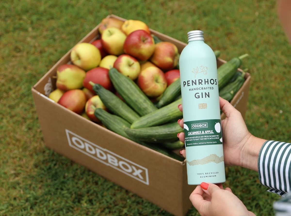 Penrhos attains its green goal with Oddbox’s upcycled gin in 100% recyclable aluminium bottles 