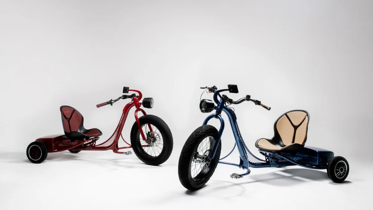 Adult-sized tricycle Vook E-trike arrives in the market featuring a robust aluminium frame