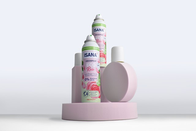 Salvalco upholds sustainability with the new Isana deodorant in recycled aluminium packaging