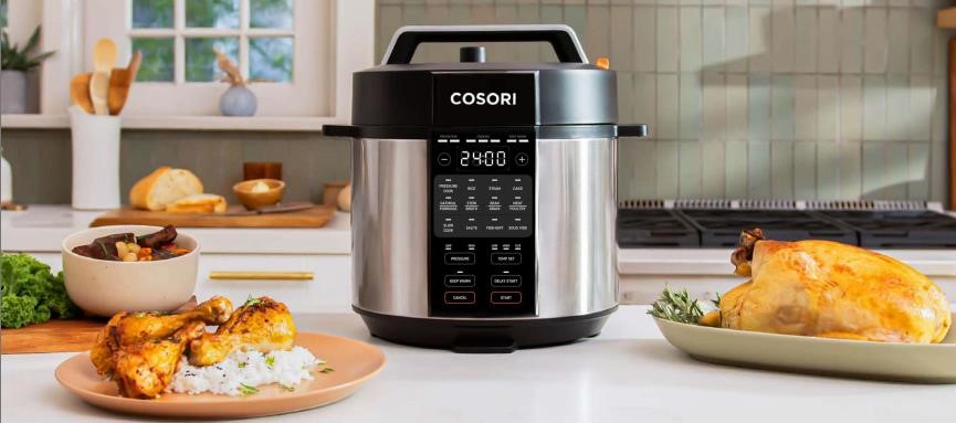 COSORI rolls out 5.7L aluminium inner pot pressure cooker in the UK  