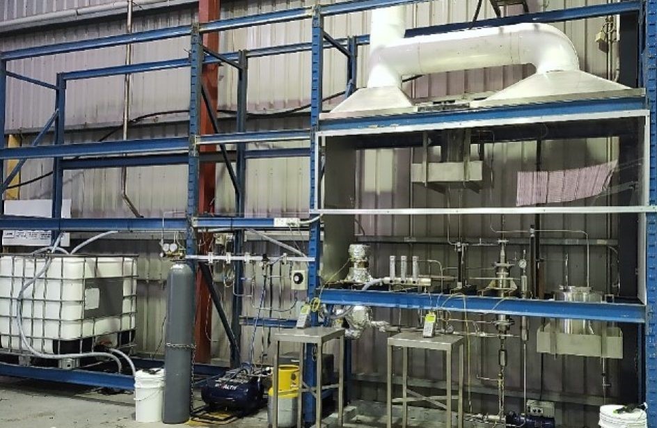 Milestone unclocked with Alcore Technology Centre’s successful installation of the Bath Pilot Batch Reactor