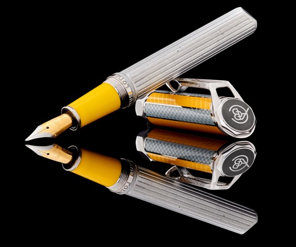 Lotus and Onoto align to create 75th anniversary special edition pens using recycled aluminium from Formula One cars