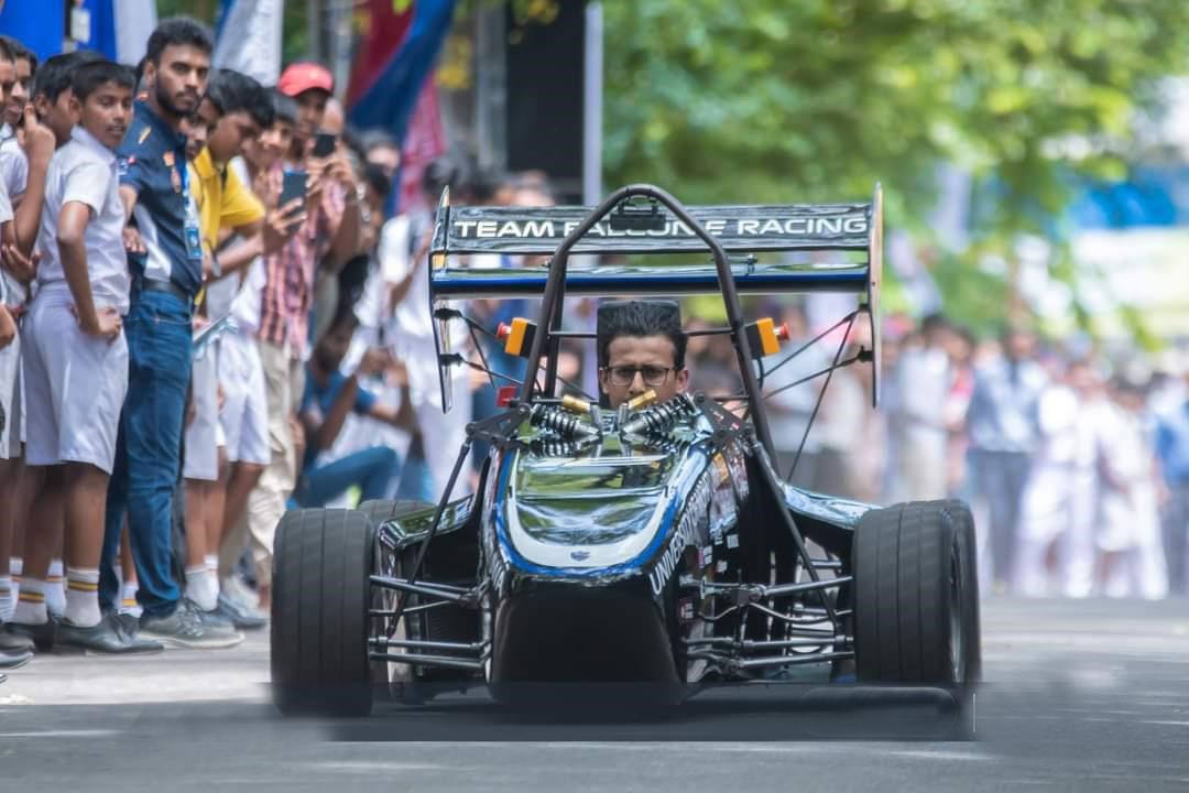 Alumex PLC exclusively provided aluminium parts for Sri Lanka’s first ever Formula Electric car, Falcon E1 