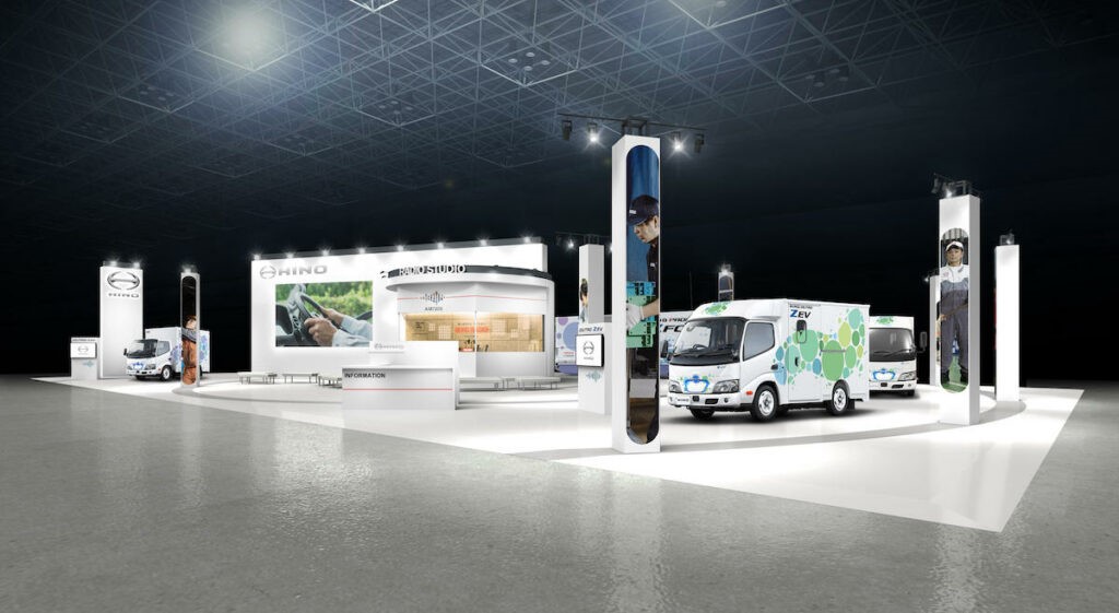 Hino Motors to display sustainable aluminium trucks at Japan Mobility Show 2023