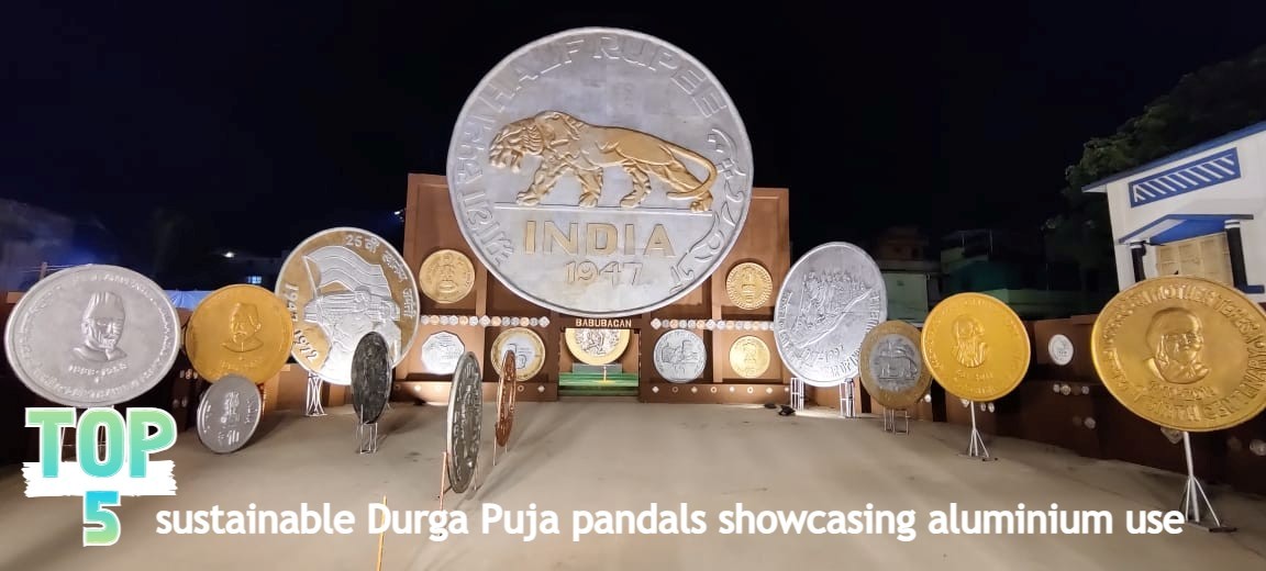 UNESCO identified Durga Puja Festival in Kolkata upholds aluminium use 