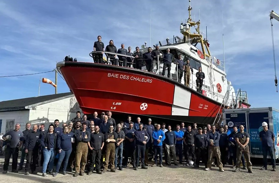 Aluminium shipmaker Chantier Naval Forillon creates ‘floating big ambulances’ for rescue jobs