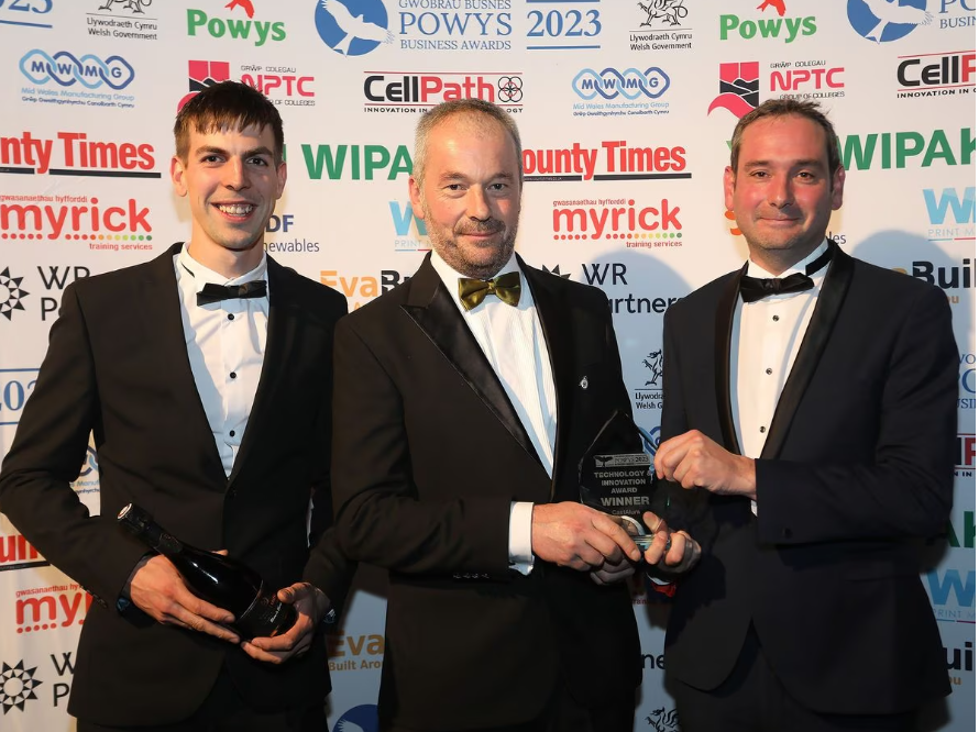 CastAlum honoured with the prestigious Powys Business Award 