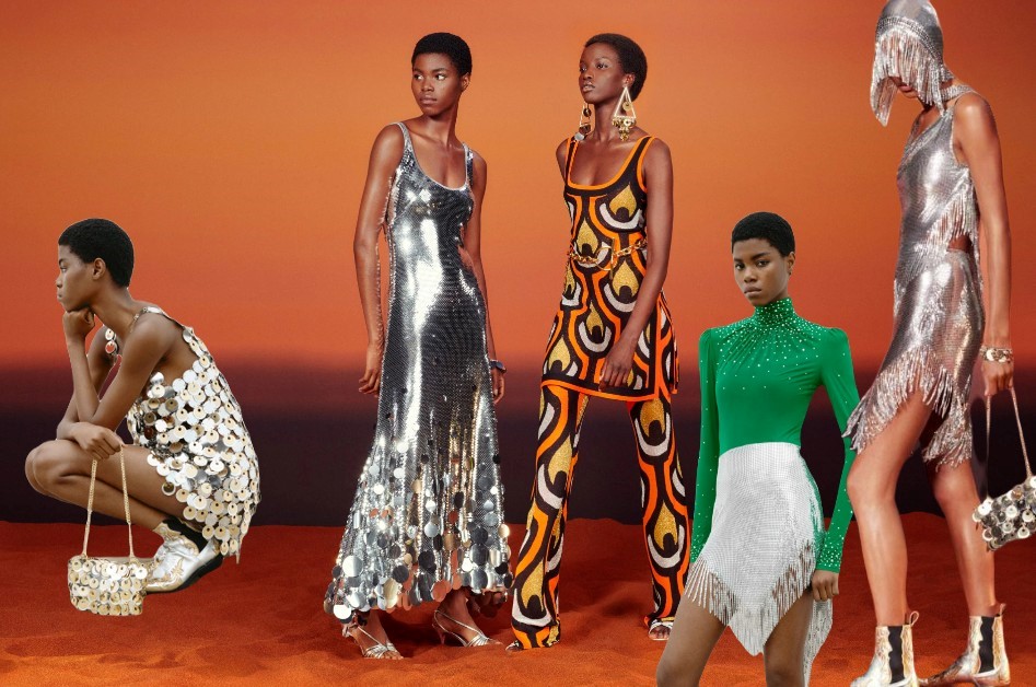 Phenomenal Rabanne designer creates limited edition H&M collection with aluminium fabric
