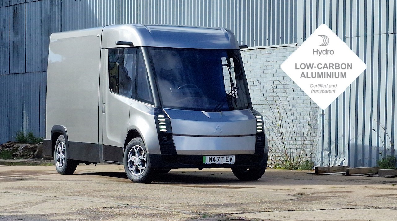 Road to circular economy: UK EV startup WEVC proposes using Hydro’s low-carbon aluminium for its electric vans