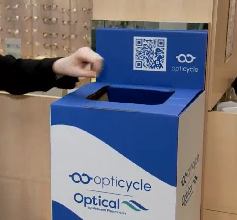 Trial program recycles used aluminium lens cases to make building products
