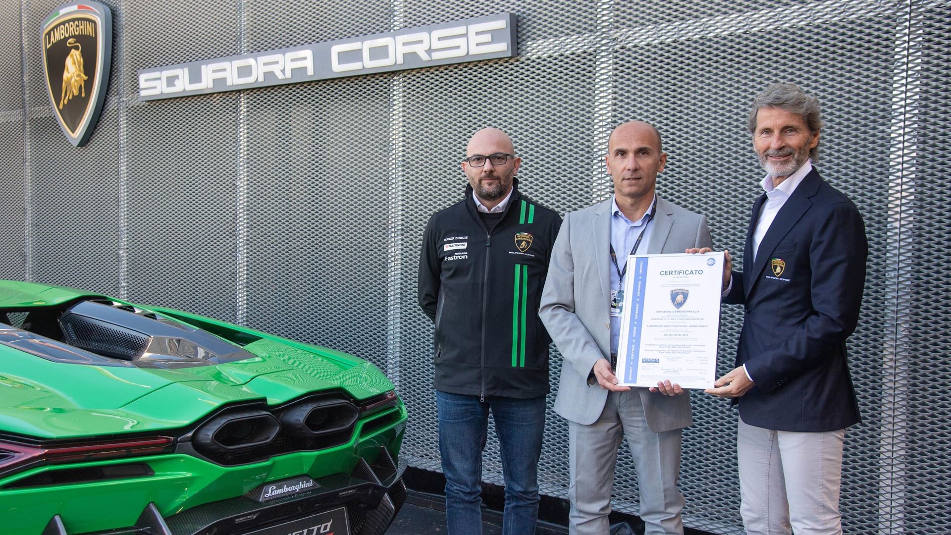 Lamborghini World Finals 2023 earns ISO 20121 certification for sustainable event management 