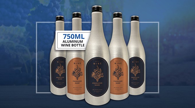 CCL Container introduces 100% recyclable aluminium wine bottles