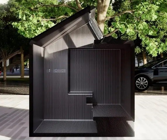Schelter On Project, a welfare initiative creating aluminium shelters for homeless people