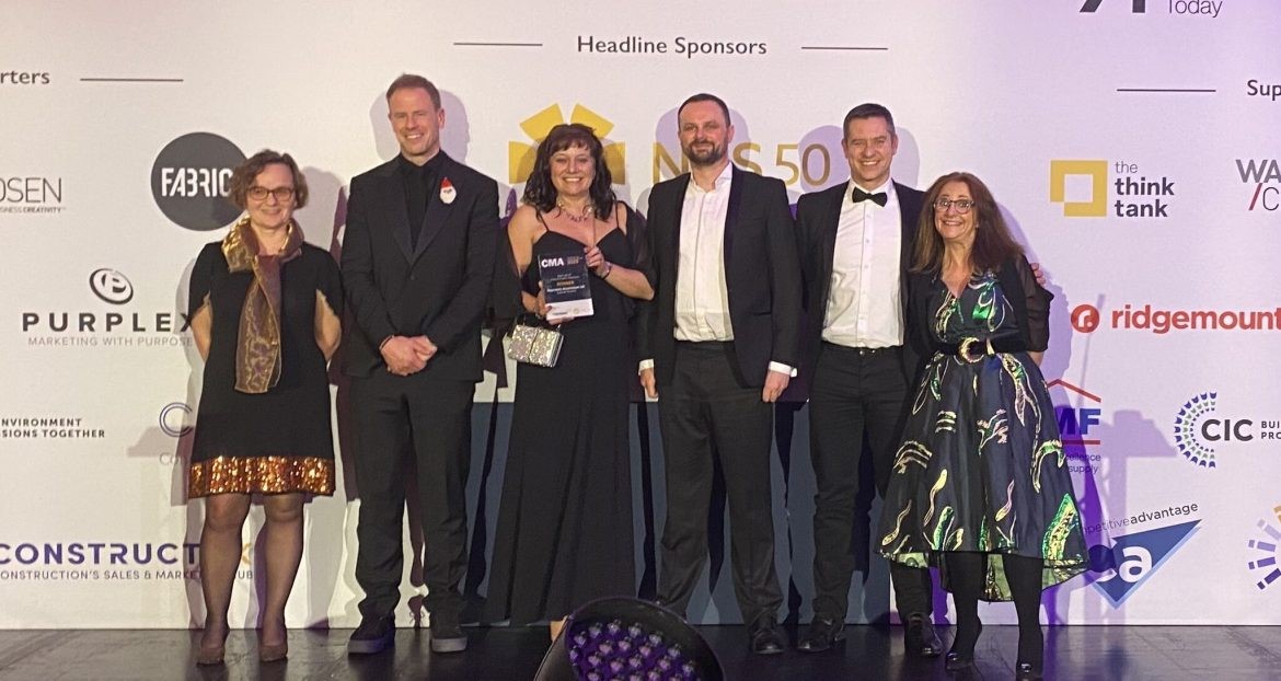 Reynaers Aluminium bags the ‘Best Use of Press and Public Relations’ title at the Construction Marketing Awards 2023
