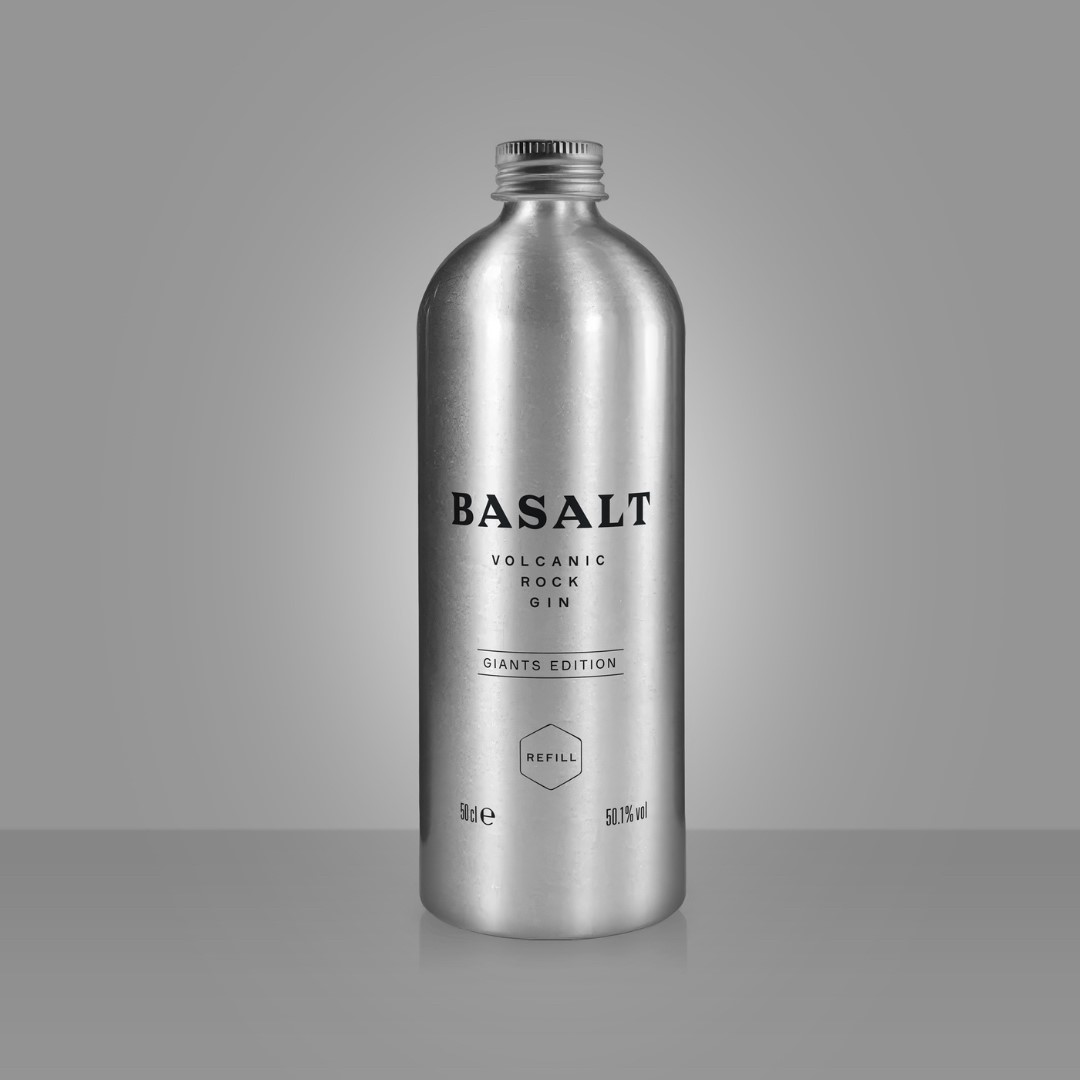 Sipping sustainably: Basalt Distillery launches aluminium refillable bottles