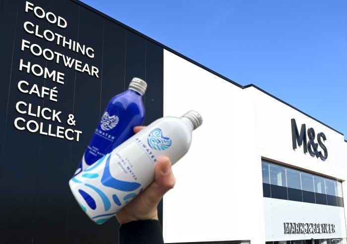 Marks & Spencer creates sustainable portfolio: Re:Water's aluminium bottles available in outlets 