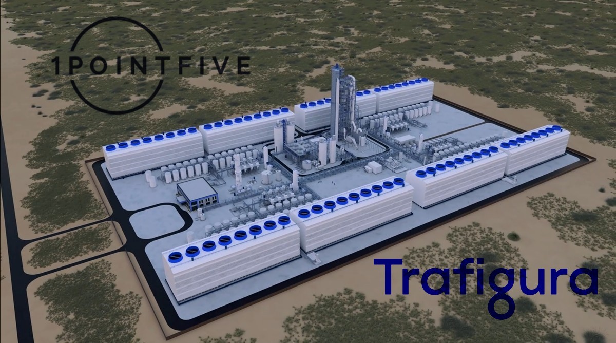 1PointFive’s STRATOS facility extends CDR credits to Trafigura under the Direct Air Capture deal 