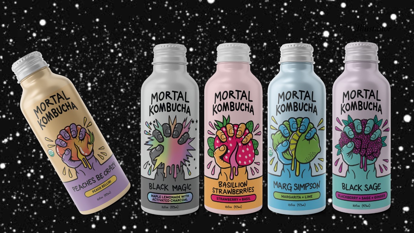 World’s first Kombucha in sustainable packaging: Mortal unveils 16oz recyclable aluminium bottles