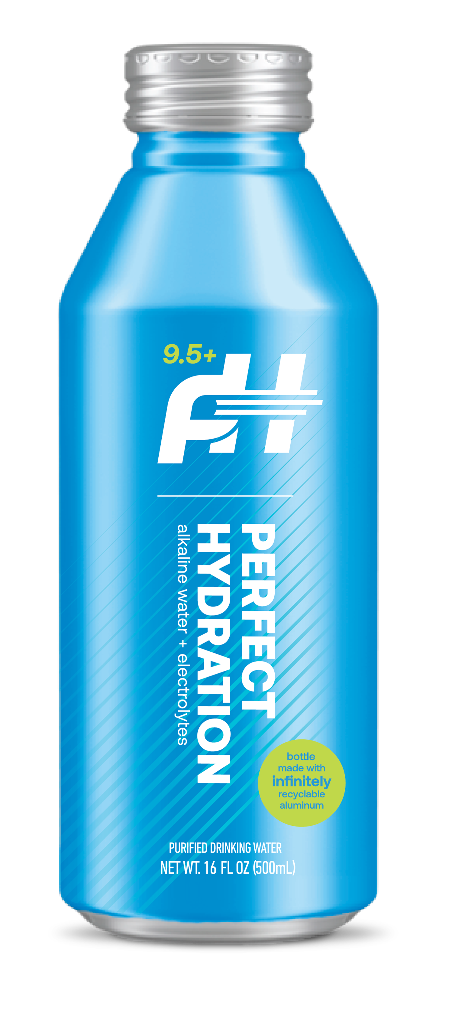 Perfect Hydration takes a leap towards sustainability with 16 oz. aluminium bottle 