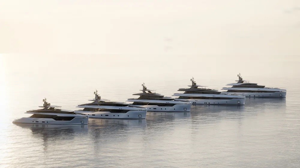 Rossinavi unleashes innovation with five new aluminium yachts