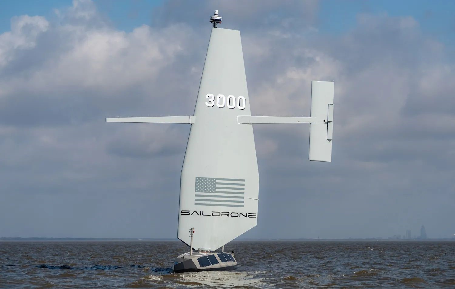 Saildrone’s first Surveyor autonomous vessel featuring aluminium hull hits water for trial