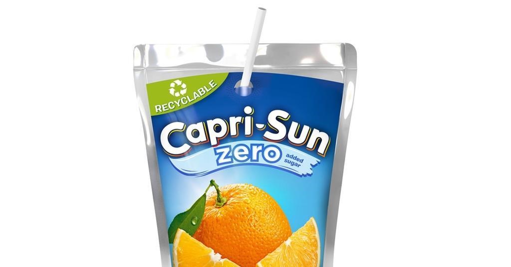 Capri Sun introduces innovative recyclable aluminium pouches