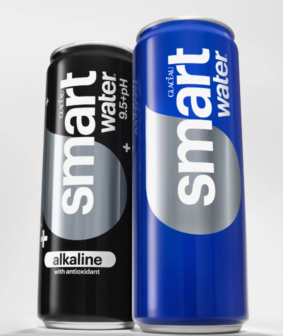 smartwater comes in a new format: Launches sleek 12-oz. aluminium cans for hydration-on-the-go