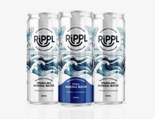 Rippl Water redefines sustainable hydration with 300ml aluminium cans 