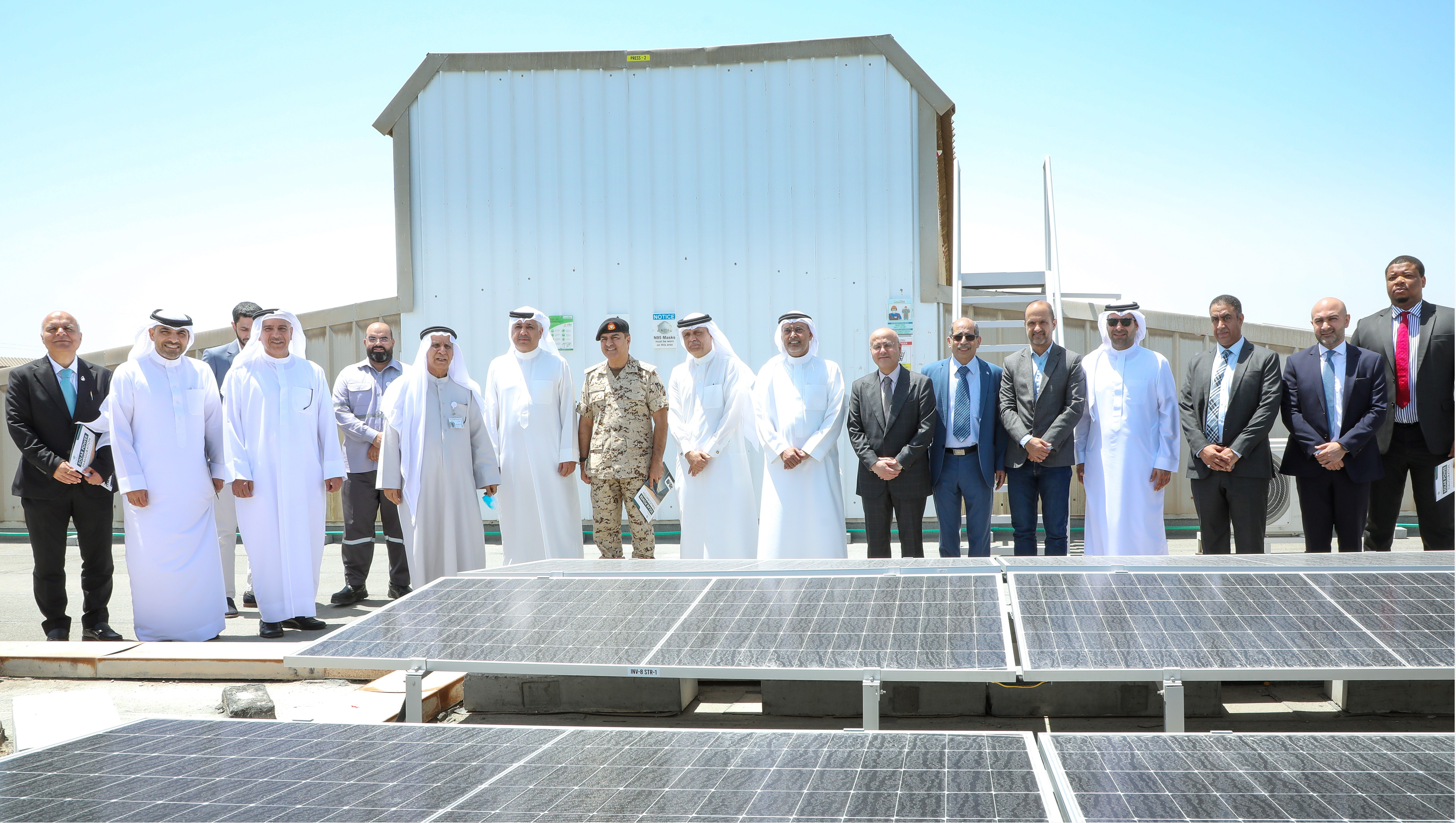 Balexco solar power plant opening