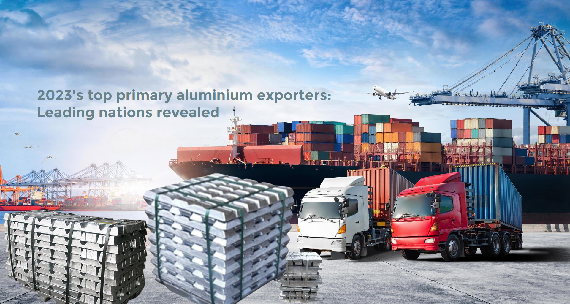World’s top 5 primary aluminium exporting countries in 2023