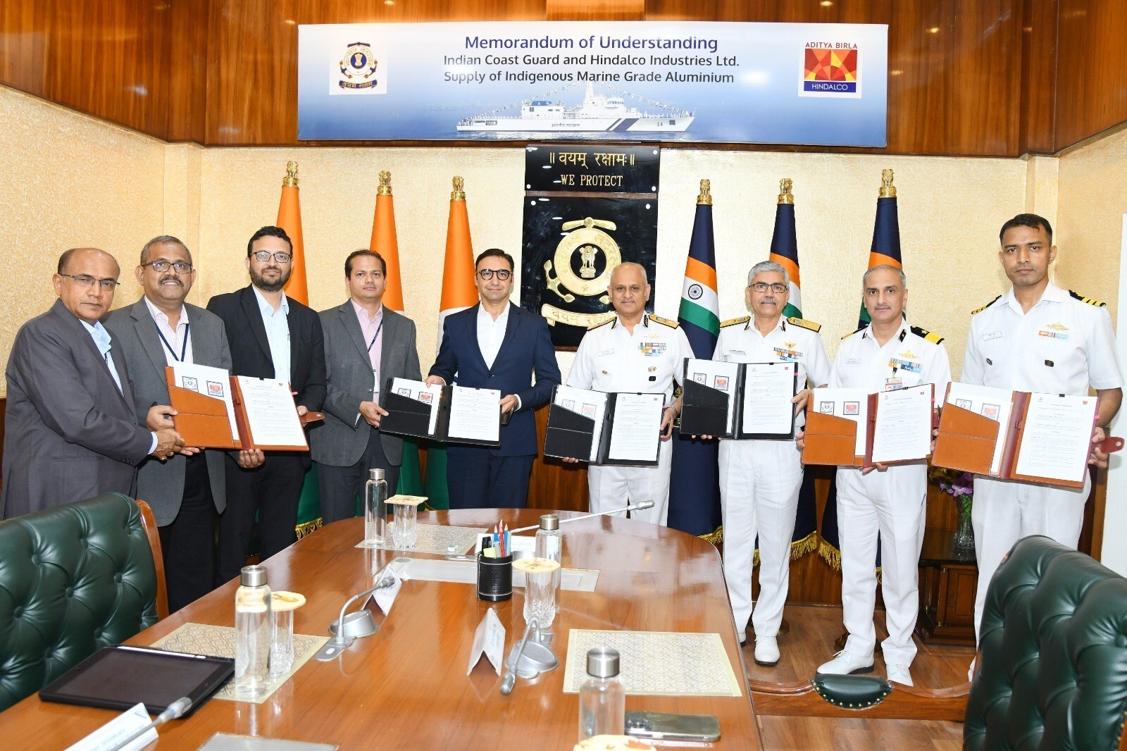 Hindalco to supply marine-grade aluminium to the Indian Coast Guard for ship manufacturing