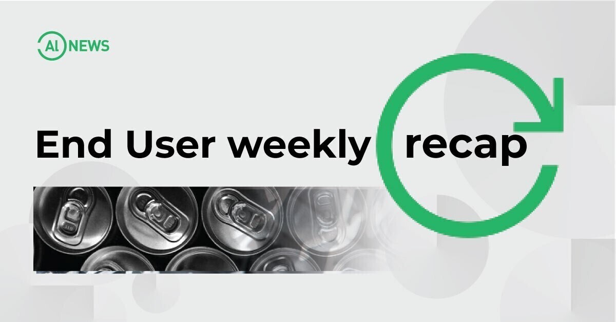 End user weekly recap: Liverpool-based Turncoat gin distillery aims to reduce its carbon footprint by using aluminium bottles