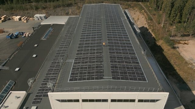 Hydro begins the onsite renewable energy production with a battery-storage and aluminium facility in Sweden