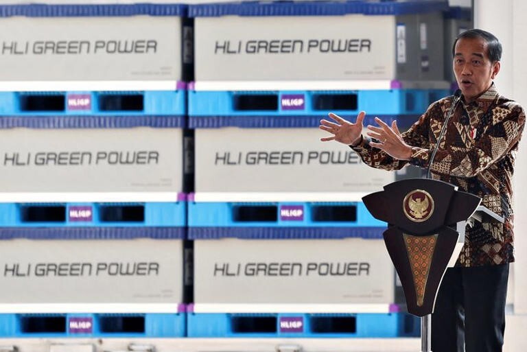 Southeast Asia's first electric vehicle battery plant inaugurated in Indonesia