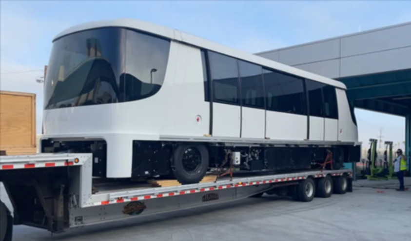 First US airport to welcome INNOVIA 300 APM boasting aluminium body & regenerative brakes