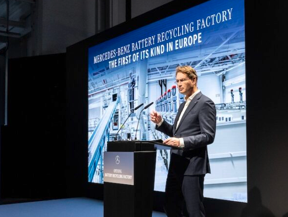 First of its kind in Europe: Mercedes-Benz launches its in-house EV battery recycling facility in Kuppenheim