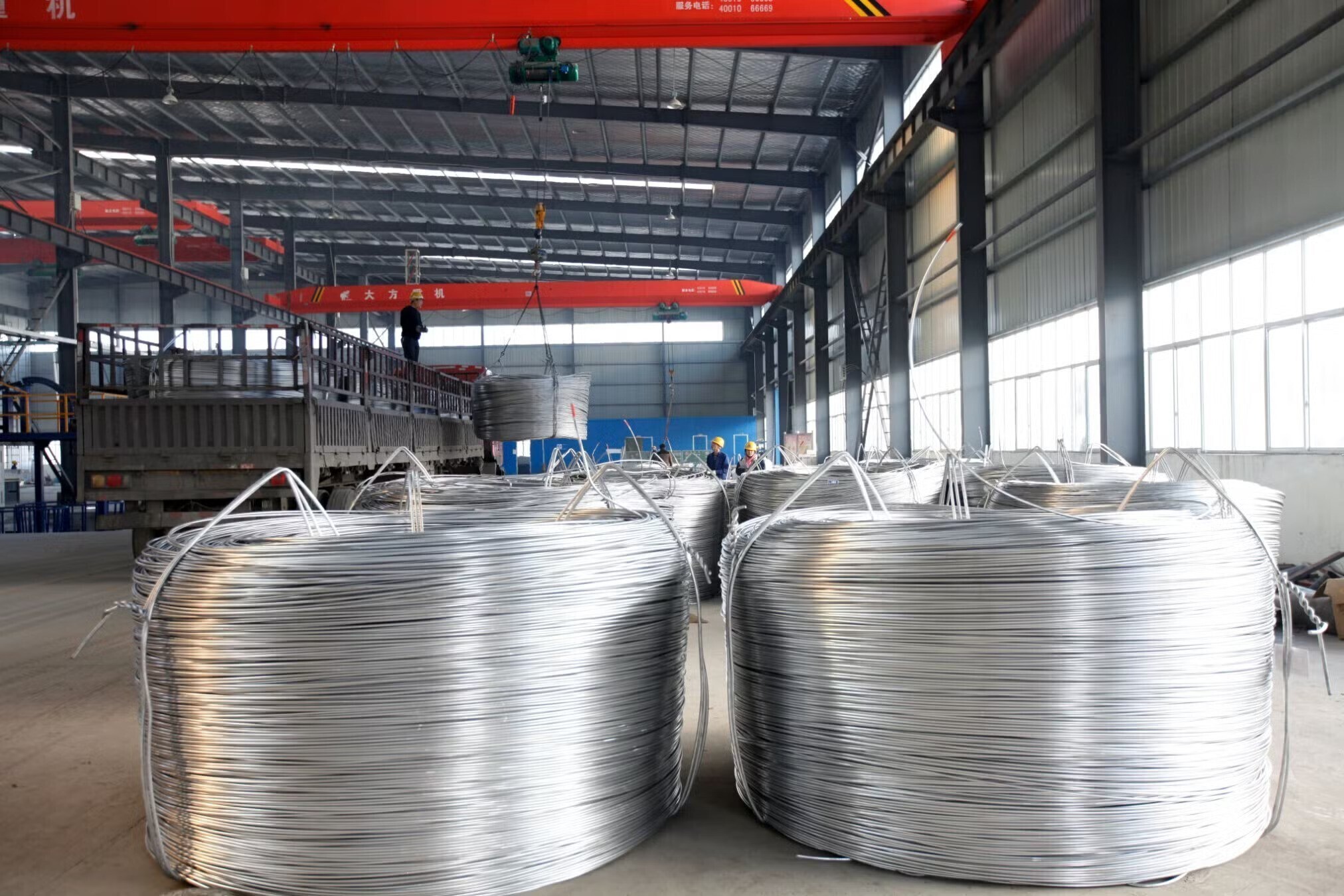 January aluminium wire and cable production remains at low levels during Chinese New Year; Orders await recovery with spring demand surge