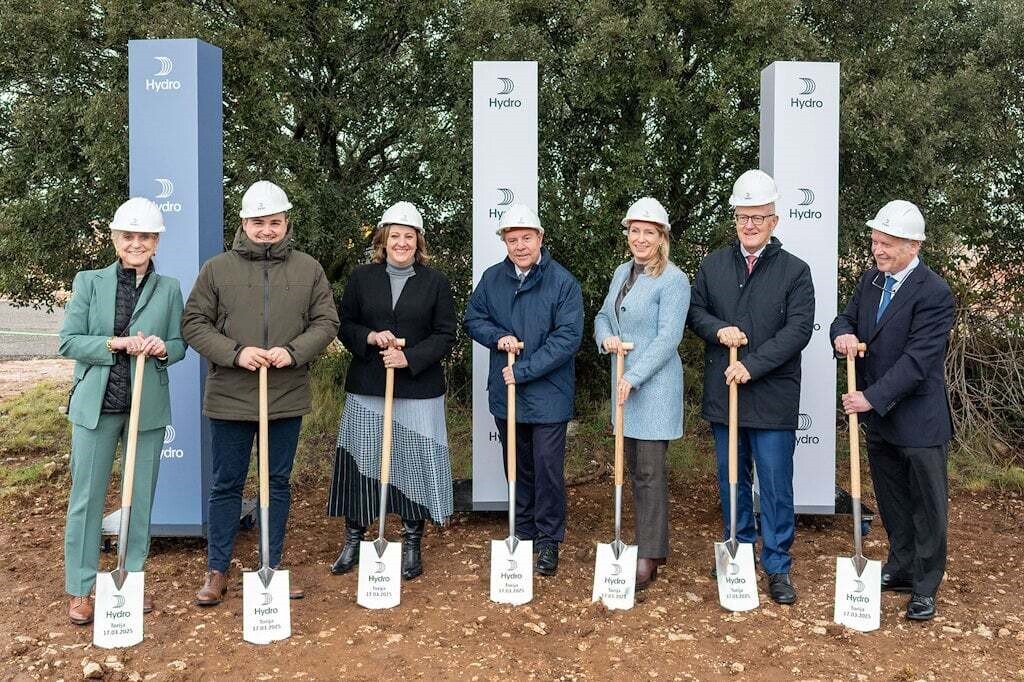 Hydro hosts groundbreaking ceremony for its recycling plant in Torija, Spain